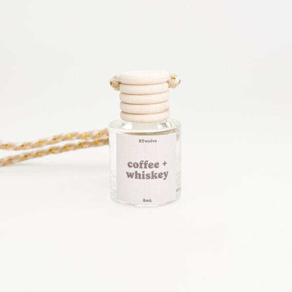 coffee + whiskey car diffuser