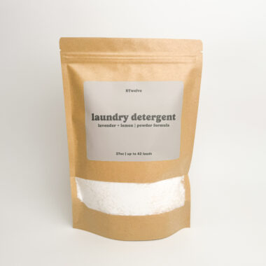 lavender + lemon laundry detergent