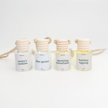 christmas car diffuser bundle - pack of 6