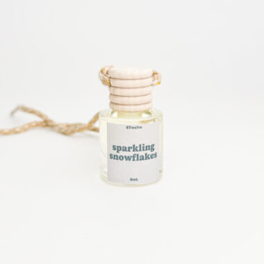 sparkling snowflakes car diffuser