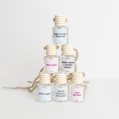 valentine's car diffuser bundle - pack of 6